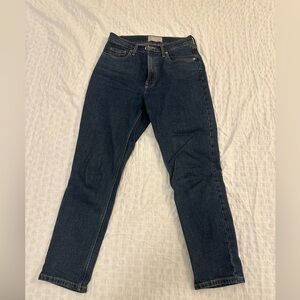 Everlane The Original Cheeky Jean - Washed Midnight